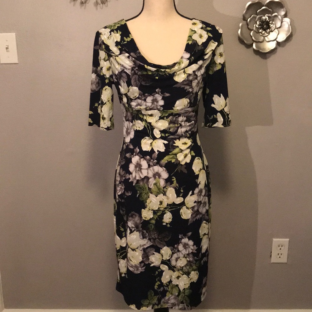 Black/darkest blue dress